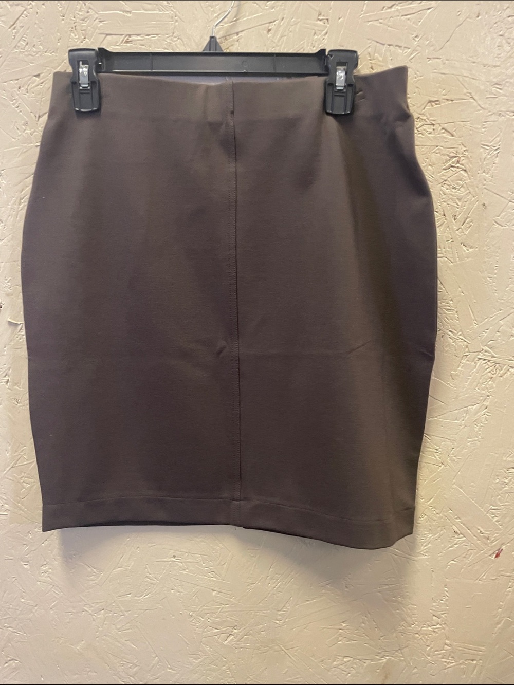 Express Chocolate Brown Pencil Skirt